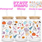 Gilmore icons | UV DTF glass can wrap
