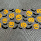 Pumpkins & bats | UV DTF 16oz glass can wrap