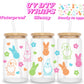 Gnomes & bunnies | UV DTF glass can wrap