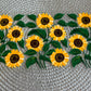 Sunflowers | UV DTF 16oz glass can wrap