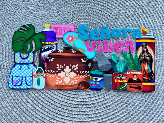 Vibes | UV DTF glass can wrap