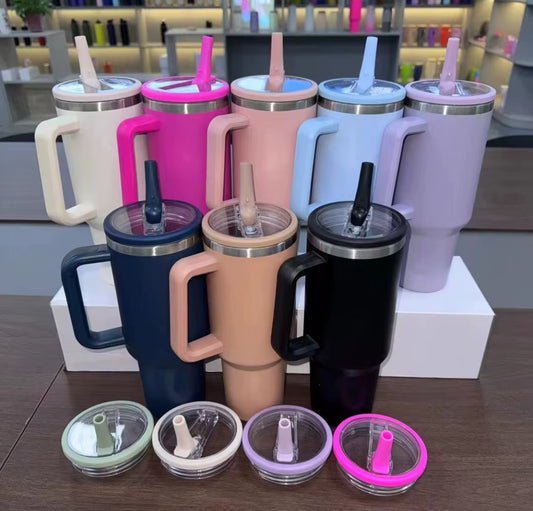 40oz no spill stainless tumbler