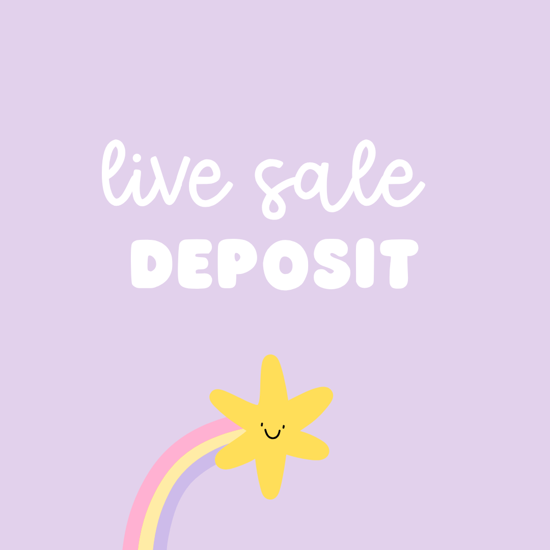 Live sale deposit