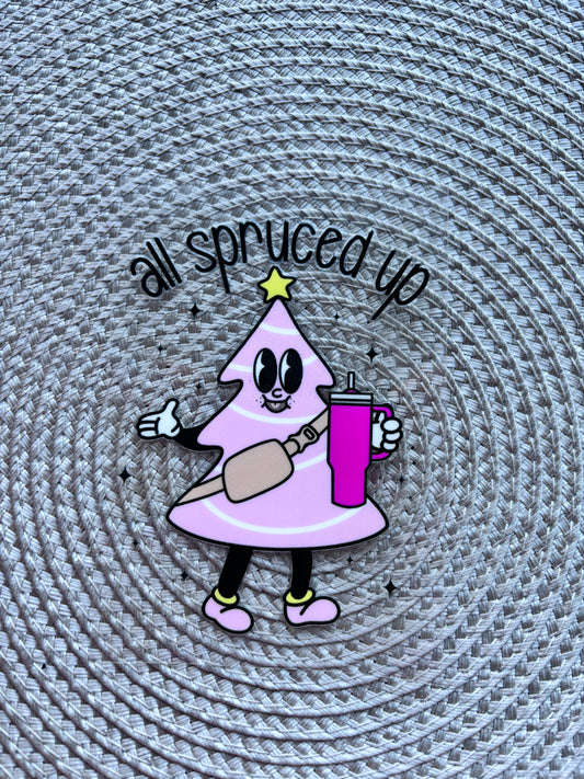 All spruced up | UV DTF decal