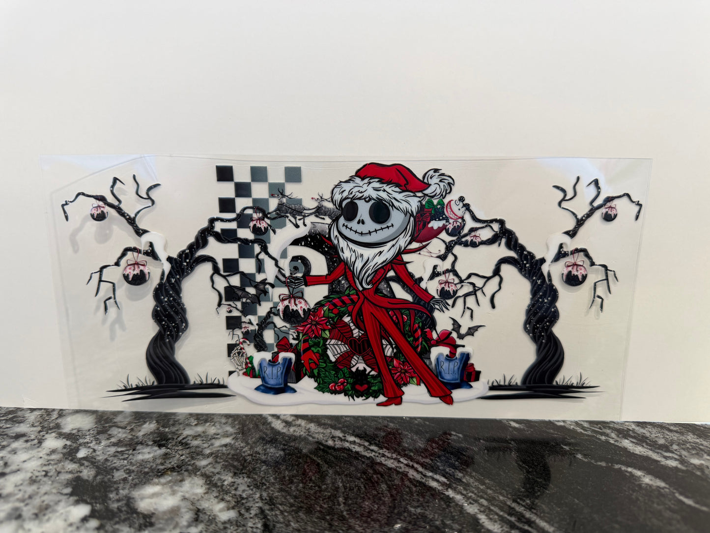 Jack Christmas | 16oz UV DTF wrap