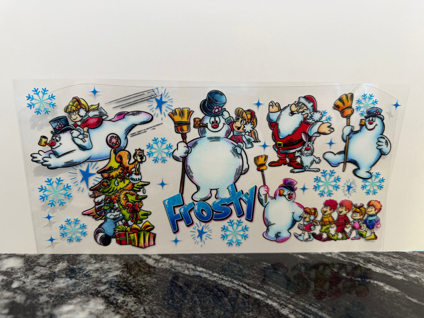 Frosty | 16oz UV DTF wrap