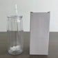 16oz acrylic can snowglobe