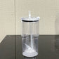 16oz acrylic cup snowglobe