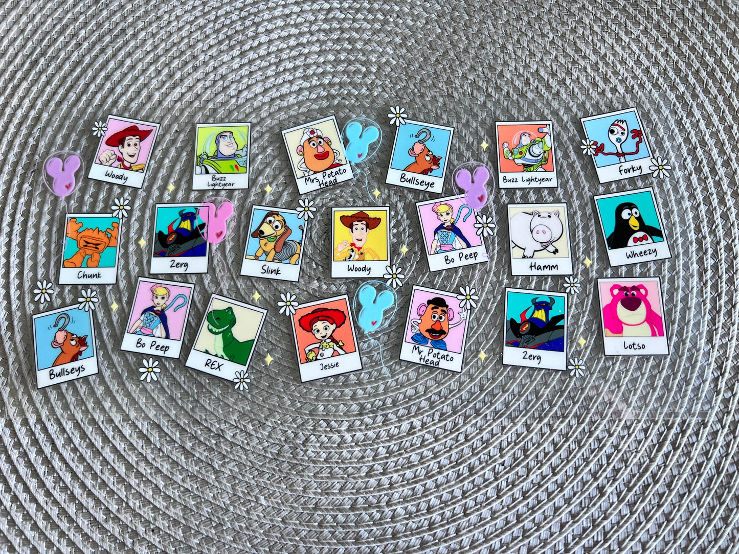 Toy pictures | UV DTF 16oz glass can wrap