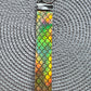 Gold mermaid scale wristlet
