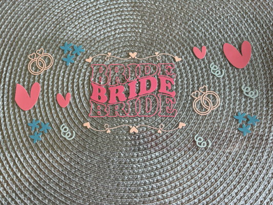 Bride | UV DTF 16oz glass can wrap