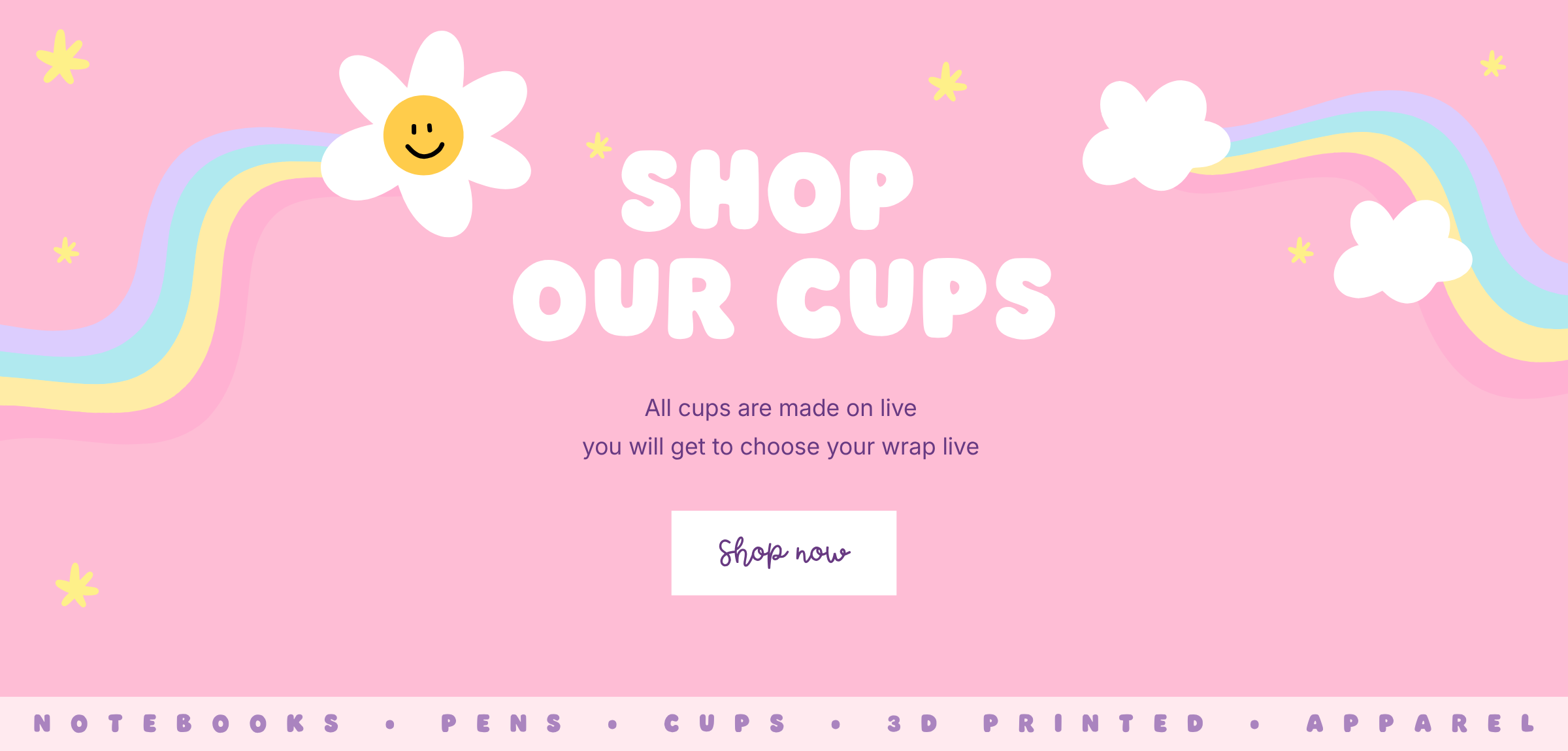 Slide banner