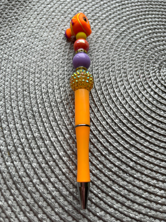 Orange fish pen