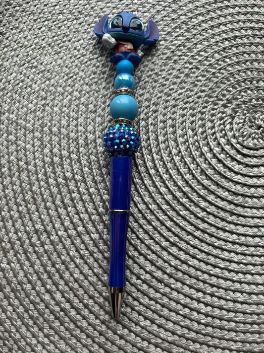 Blue alien pen
