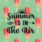 Summer is in the air | 16 glass can wrap