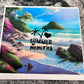 Summer memories | beach | 20oz tumbler wrap