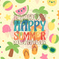 Happy summer | 20oz tumbler