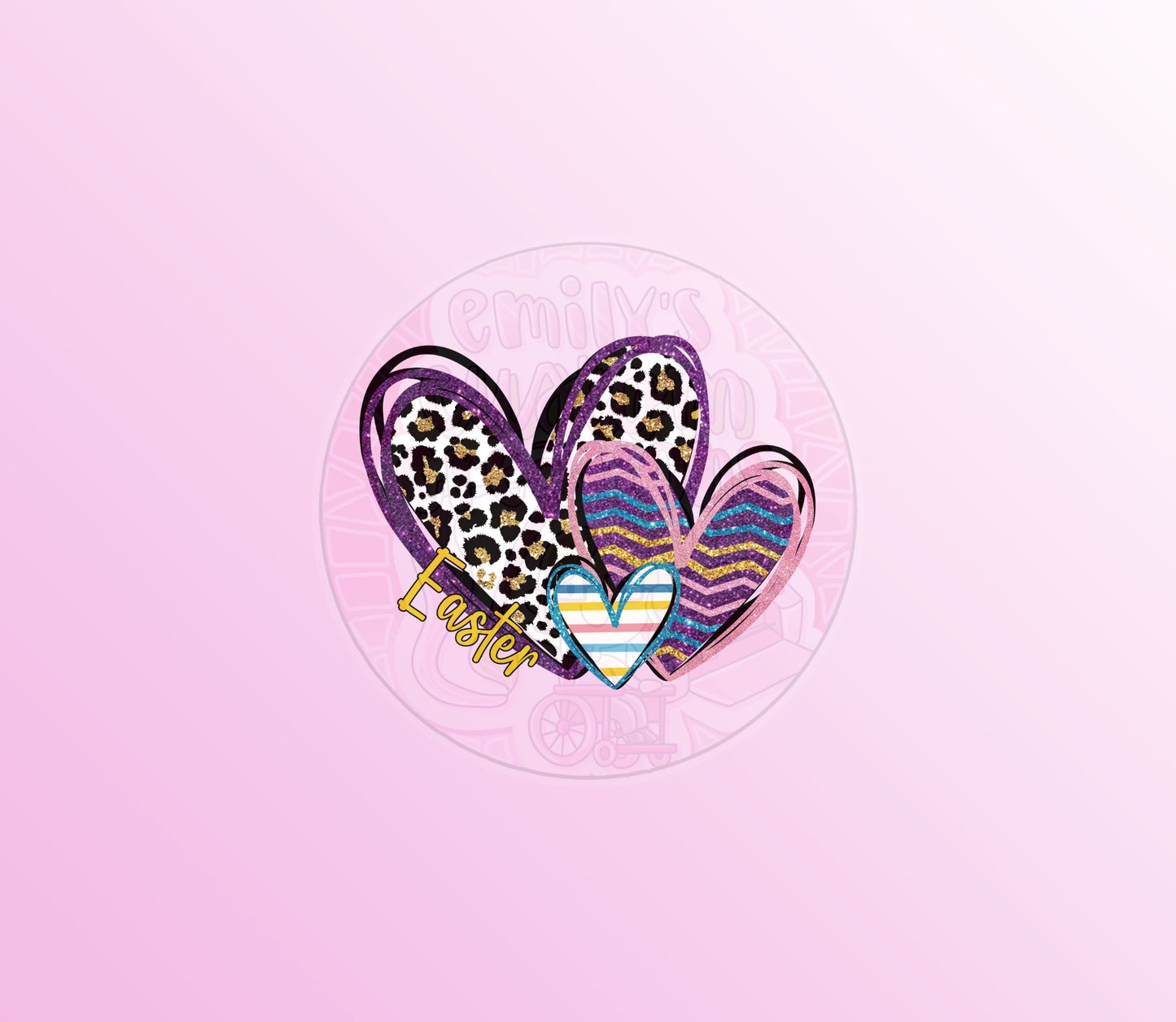 Easter hearts