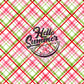 Hello summer watermelon | 20oz tumbler wrap