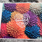 Speak beautiful things | 3D flowers | 20oz tumbler wrap