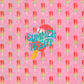Summer treats | 20oz tumbler wrap
