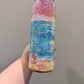20oz rhinestone tumbler -sunset-