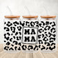 Mama leopard | 20oz libbey glass can