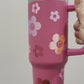 Pink Stanley dupe 40oz tumbler