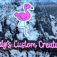 Flamingo sticker