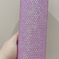 Purple rhinestone tumbler