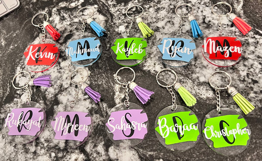Personalized keychain