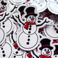 Frosty sticker