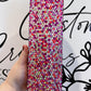 30oz pink rhinestone tumbler
